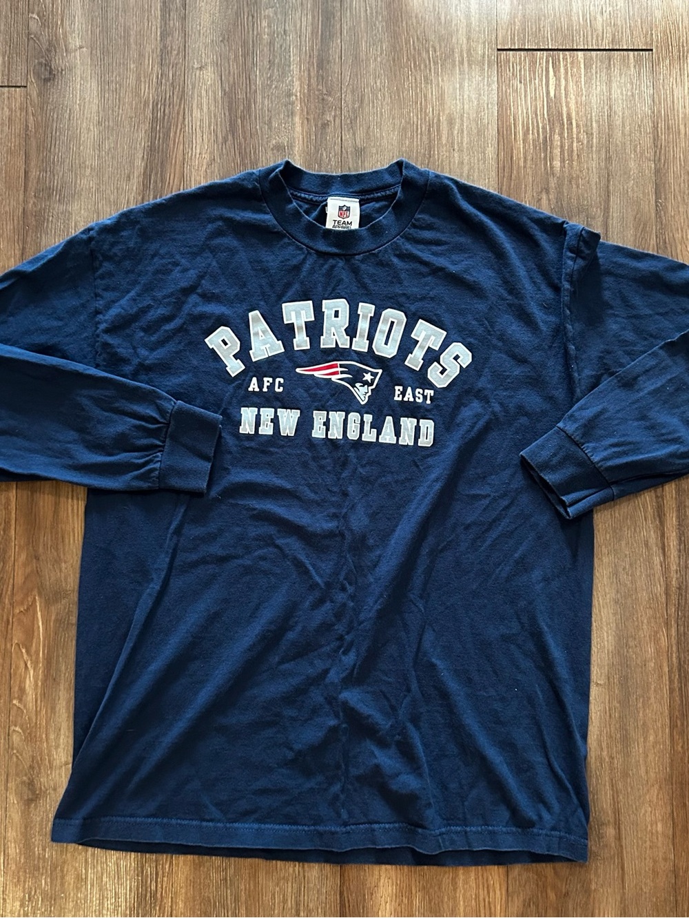 New England Patriots Navy Long Sleeve Team Tee by NFL Team